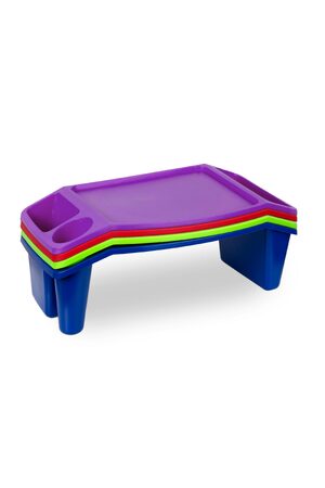 Creative Kids Student Flexi Desk - Assorted Brights - Pack of 4