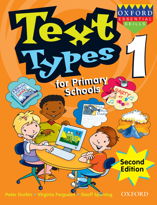 Text Types For Primary Schools Year 1 Oxford University Press