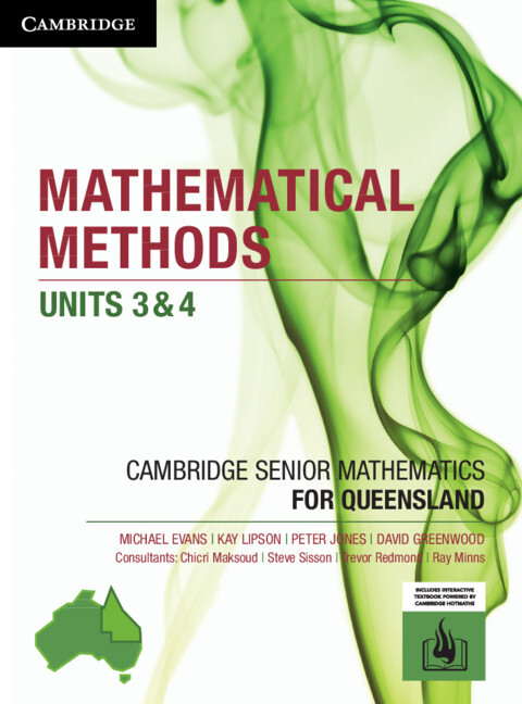 Cambridge Senior Mathematics QLD - Mathematical Methods (Units 3&4 ...