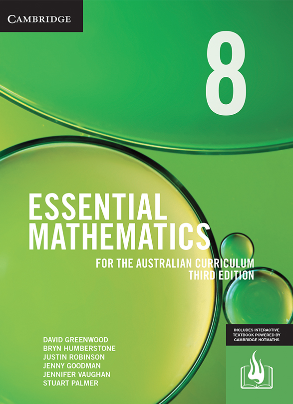 Essential Mathematics For The Australian Curriculum Year 8 Student Textbook 3rd Edition