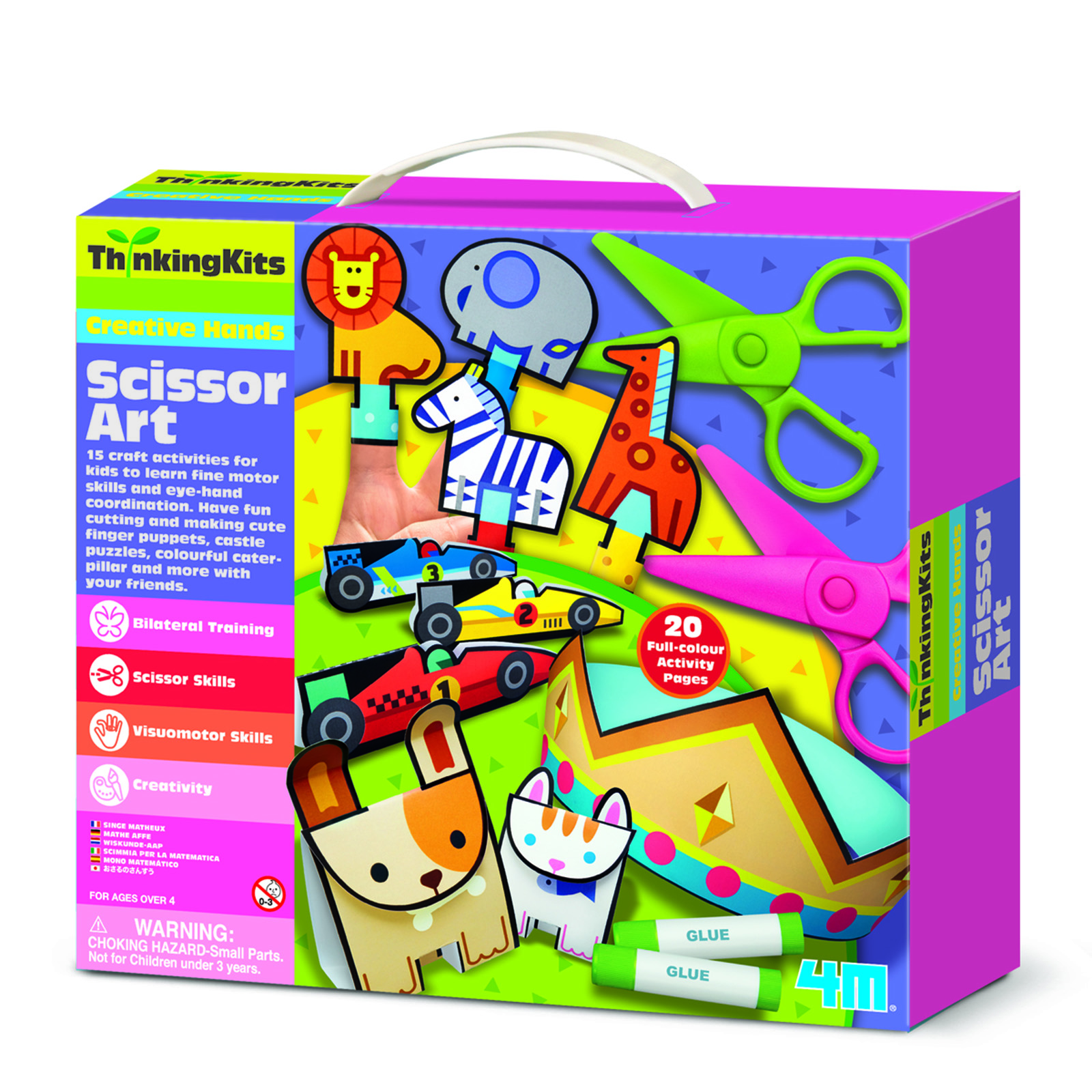 ThinkingKits - Scissor Art - 4M (JC-C4691) Educational Resources and ...