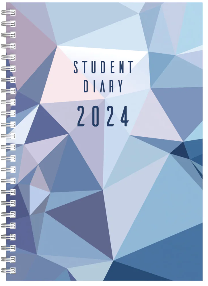 Collins Colplan Student Diary 2024 A5 - Spiral Bound (week To View 
