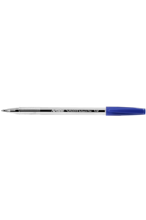 Artline Smoove Ballpoint Pens - 1.0mm Ball (Single): Blue