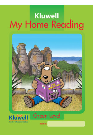 Kluwell My Home Reading Journal - Green Level (Middle Primary)