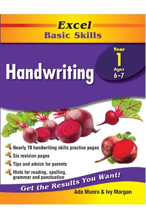 Excel Basic Skills Handwriting Year 1