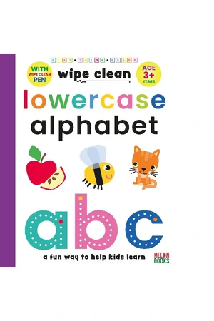 Wipe Clean Lower Case Alphabet