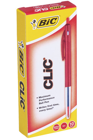 Bic M10 Clic - set of retractable ballpoint pens - medium point
