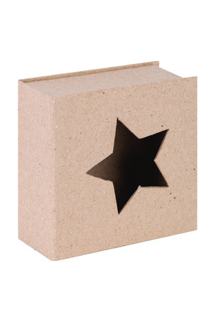 Papier Mache Cut-Out - Star Box