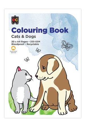 Cats & Dogs Colouring Book