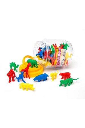 Wild Animals Counters - Jar of 40