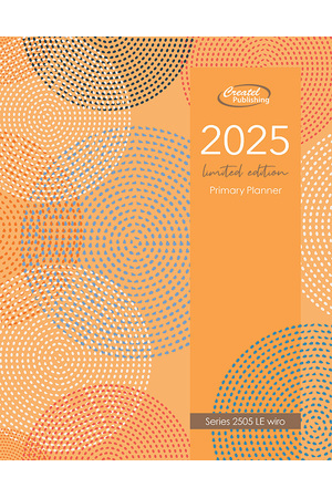 Primary Limited Edition Planner 2025 (Weekly) - Wiro Bound