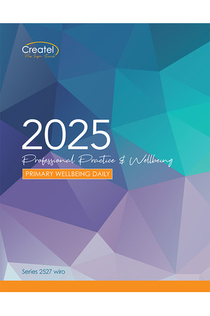 Primary Wellbeing Planner 2025 (Daily) - Wiro Bound