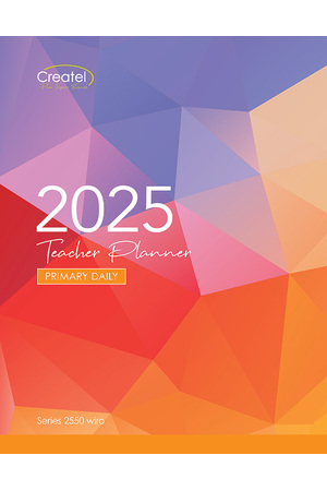 Primary Planner 2025 (Daily) - Wiro Bound