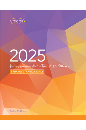 Primary Strategy Planner 2025 (Daily) - Wiro Bound