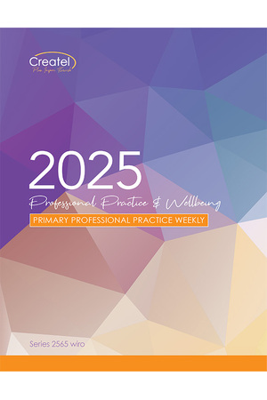 Professional Practice Primary Planner 2025 (Weekly) - Wiro Bound