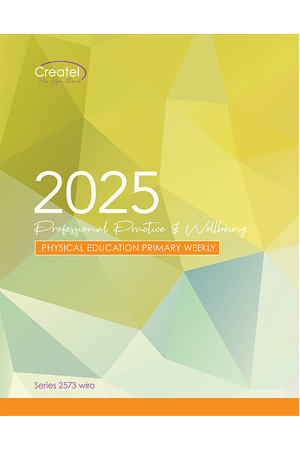 Physical Education Primary Planner 2025 (Weekly) - Wiro Bound