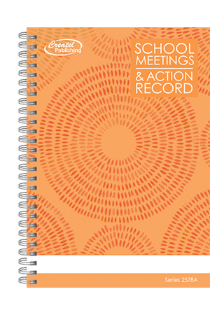 School Meeting Record Book - A5