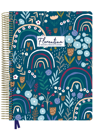 Florentina Premium Planner 2025 (Weekly) - Rainbow Fields