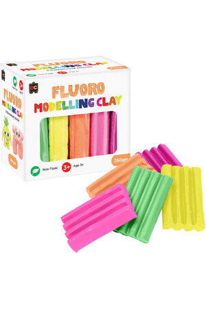 Modelling Clay (Fluoro) - 5 Colours x 50g