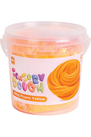 Sensory Dough - Fluoro Orange 250g