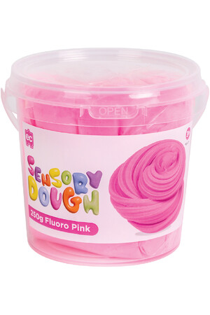 Sensory Dough - Fluoro Pink 250g