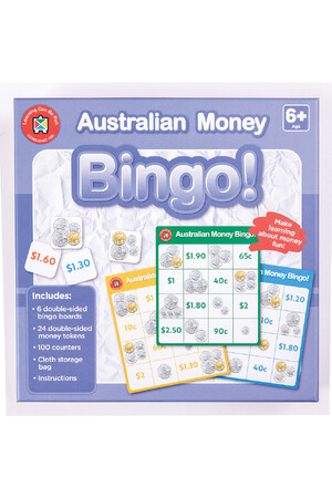 Australian Money Bingo