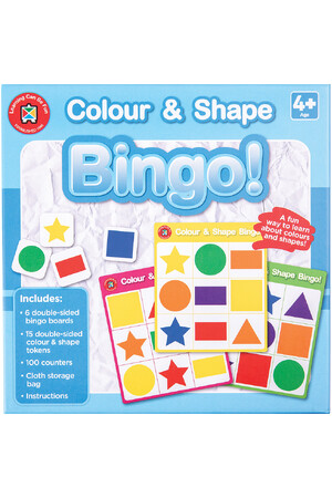 Colour & Shape Bingo