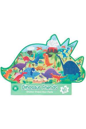 Dinosaur Friends Shaped Floor Puzzle