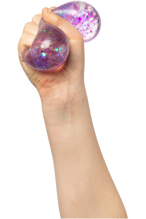 Galaxy Glitter Balls - Pink, Yellow & Purple