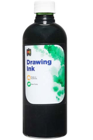 Drawing Ink 500ml Olive Green