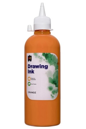 Drawing Ink – 500ml: Orange