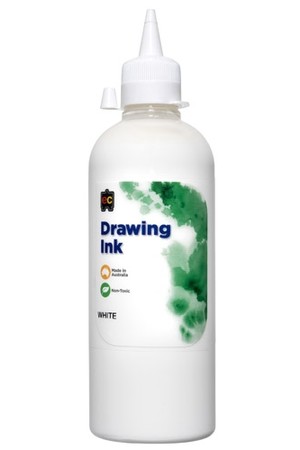 Drawing Ink – 500ml: White