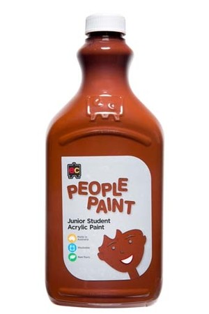 People Paint Junior Acrylic Paint 2L - Flesh Tone Mahogany