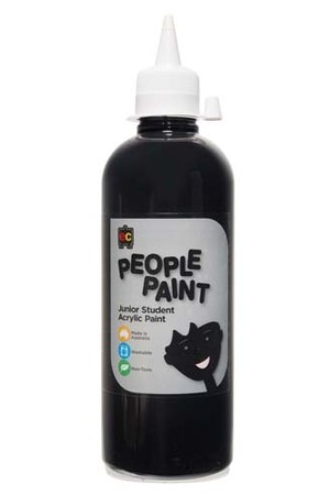 People Paint Junior Acrylic Paint 500mL - Flesh Tone Ebony