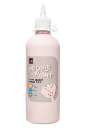 People Paint Junior Acrylic Paint 500mL - Flesh Tone Peach