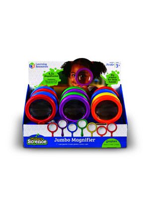 Primary Scienceâ„¢ Jumbo Magnifiers - 12pc