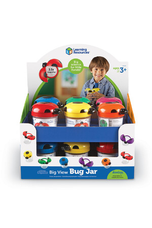 Primary Scienceâ„¢ Big View Bug Jars - 12pc