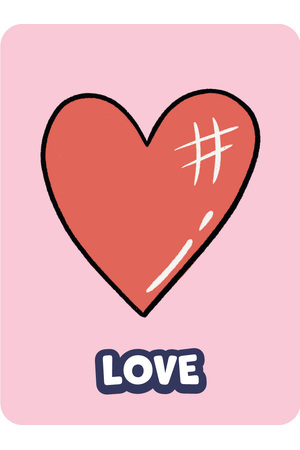 Junior Library Stickers - Love (Pack of 243)