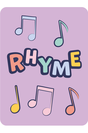 Junior Library Stickers - Rhyming (Pack of 243)