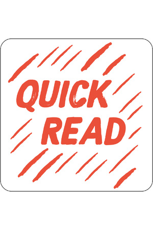 Library Stickers - Quick Reads (Pack of 324)