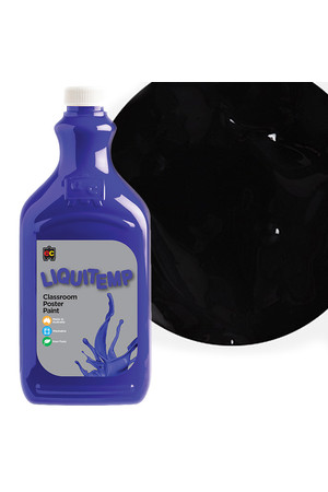 Liquitemp Poster Paint 2L - Black