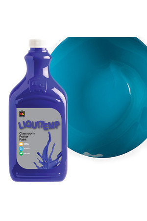 Liquitemp Poster Paint 2L - Turquoise