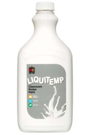 Liquitemp Poster Paint 2L - White