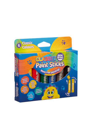 Little Brian Paint Sticks - Classic (Pack of 6)