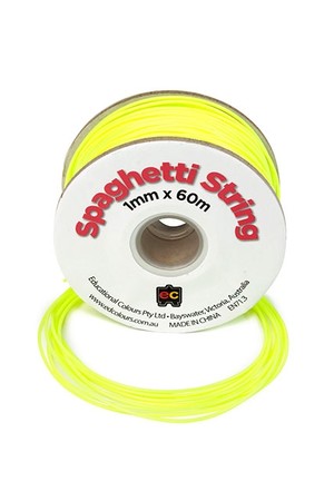 Spaghetti String - Fluoro Yellow