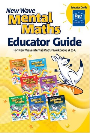 New Wave Mental Maths - Educator Guide (Revised 2024 Edition)