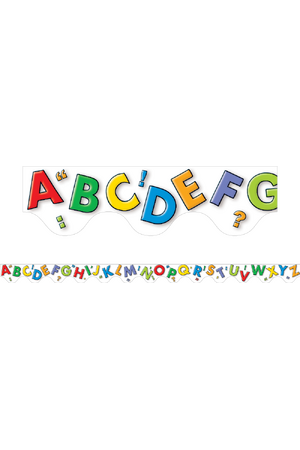 alphabet border clipart