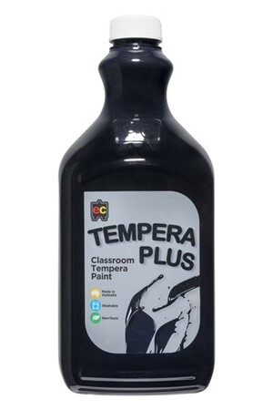 Tempera Plus Classroom Paint 2L - Black