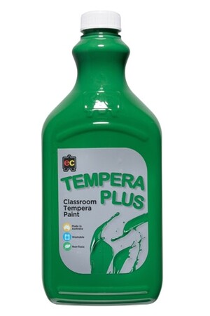 Tempera Plus Classroom Paint 2L - Brilliant Green