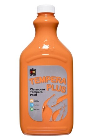 Tempera Plus Classroom Paint 2L - Orange